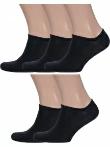 Комплект из 5 пар мужских носков Брестские (БЧК), 5-15С2315, рис. 000, ЧЕРНЫЕ