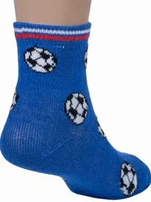 Детские носки "НАШЕ" Смоленской чулочной фабрики, 222С70, рис. 28, ГОЛУБЫЕ (ОЛИМПИЙСКИЙ) №21