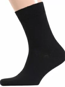 Набор из 24 пар мужских носков "Cavalliere" (RuSocks), CR-24, черные