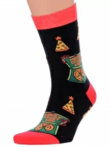 Мужские носки «Красная ветка», С-1370, ЧЕРНЫЕ