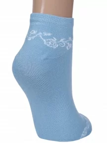 Женские носки VASILINA, 1С3202, ГОЛУБЫЕ