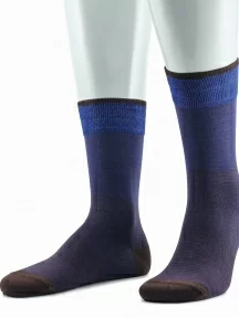 Мужские носки из мерсеризованного хлопка Sergio Di Calze (PINGONS), 17SC4, ФИОЛЕТОВЫЕ