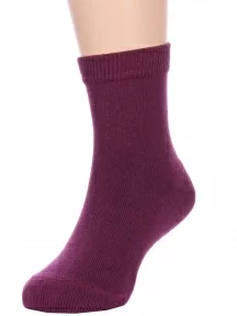 Детские носки с махровым следом LORENZline, Л7, БОРДОВЫЕ