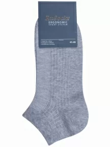Мужские носки с сеточкой RuSocks (Орудьевский трикотаж), М3-23717, СЕРЫЕ