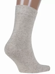 Комплект из 2 пар мужских носков Брестские (БЧК) из хлопка и льна, 2-15С2613, рис. 000, НАТУРАЛЬНЫЕ