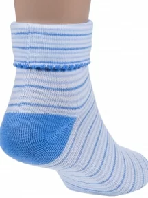 Подростковые носки LORENZline, П4, ГОЛУБЫЕ