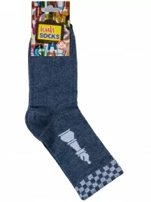 Детские носки Альтаир, С150, ДЖИНСОВЫЕ, Слон