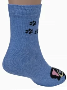Комплект из 5 пар детских носков RuSocks (Орудьевский трикотаж), 5-Д3-13156, рис. 01, ДЖИНС