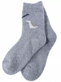Детские махровые носки Hobby Line, 7629-6, СВЕТЛО-СЕРЫЕ