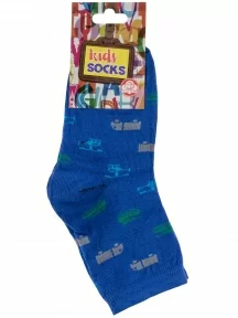 Комплект из 3 пар детских носков Альтаир, 3-А56, ВАСИЛЬКОВЫЕ
