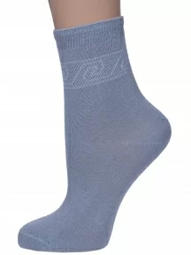 Женские носки "НАШЕ" Смоленской чулочной фабрики, 422С1, рис. 2, СЕРЕБРИСТО-СЕРЫЕ №54