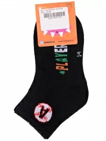 Детские спортивные носки Hobby Line, Ндх4520-05, ЧЕРНЫЕ