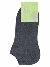 Женские короткие носки AROS, Ж-17, ТЕМНО-СЕРЫЕ