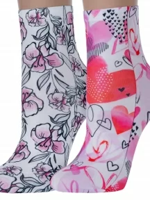 Комплект из 2 пар женских носков Conte, 2-17С-34СП, микс 12