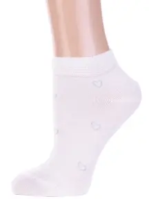 Женские носки Брестские (БЧК) рис. 656, МОЛОЧНЫЕ (14с1101)