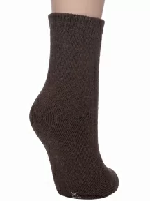 Детские теплые носки Hobby Line, 7645, ТЕМНО-КОРИЧНЕВЫЕ