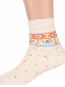 Детские махровые носки Брестские (БЧК), 14С3060, рис. 823, СВЕТЛО-ЖЕЛТЫЕ