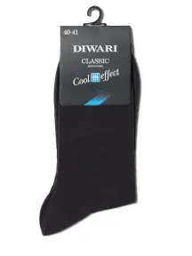 Мужские летние носки DiWaRi рис. 000, ГРАФИТОВЫЕ (7С-23СП)