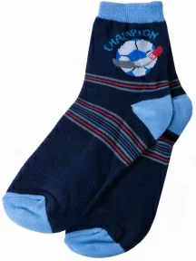 Детские носки "НАШЕ" Смоленской чулочной фабрики, 222С6, рис. 3, ТЕМНО-СИНИЕ №3-1