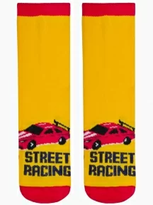 Детские носки RuSocks (Орудьевский трикотаж), Д3-13501, рис. 04, ЖЕЛТЫЕ