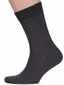 Набор из 7 пар мужских носков "Бизнес" (RuSocks / Орудьевский трикотаж), РуС-7, графитовые