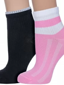 Комплект из 2 пар женских носков Брестские (БЧК), 2-14С1302, микс 2