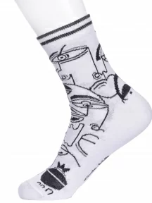 Детские носки Conte kids, 5С-11СП, рис. 562, СВЕТЛО-СЕРЫЕ