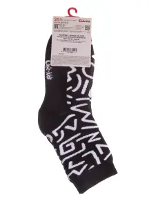 Детские махровые носки Conte kids рис. 594, ЧЕРНЫЕ (21С-13СП)