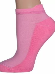 Женские носки с махровым следом LORENZline, С7М, РОЗОВЫЕ