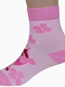 Детские носки "Смешарики" Брестские (БЧК), 19С3093, рис. 247, БЛЕДНО-РОЗОВЫЕ