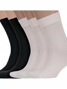 Комплект из 5 пар мужских носков RuSocks (Орудьевский трикотаж), 5-М-1134, микс 8