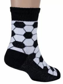 Детские носки "Красная ветка", С-545, БЕЛО-ЧЕРНЫЕ