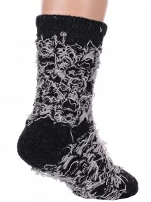 Детские теплые махровые носки Hobby Line, Ндад7621-01, ЧЕРНЫЕ