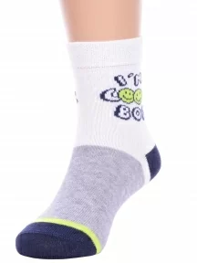 Детские носки Брестские (БЧК), 14С3081, рис. 4014, БЕЛЫЕ