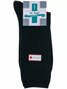 Комплект из 3 пар мужских медицинских шерстяных носков Dr. Feet (PINGONS), 3-15DF4, ЧЕРНЫЕ