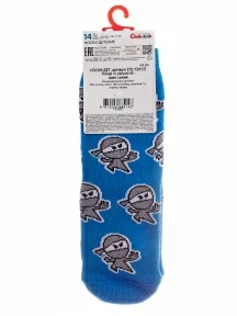 Детские махровые носки Conte kids, 21С-13/1СП, рис. 601, СИНИЕ