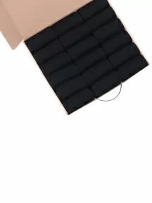 Набор из 18 пар мужских носков Альтаир, 18-H226, ЧЕРНЫЕ