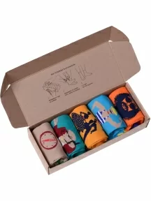 Набор из 5 пар мужских носков MSCLUB №М06, ВИ5-НМ6, микс 2