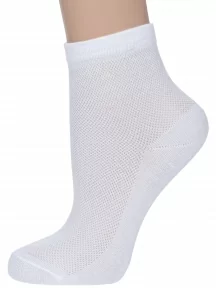 Детские носки с сеточкой LORENZline, Л32М, БЕЛЫЕ