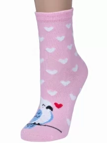 Детские носки "НАШЕ" Смоленской чулочной фабрики, 222С31, рис. 19, РОЗОВЫЕ №24