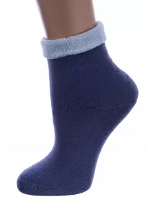 Детские махровые носки RuSocks (Орудьевский трикотаж), Д-3332, ДЖИНСОВЫЕ