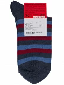 Мужские носки Брестские (БЧК), 14С2122, рис. 014, СЕРО-БОРДОВЫЕ