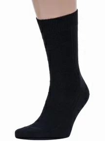 Комплект из 5 пар мужских носков Гамма, 5-С66, ЧЕРНЫЕ