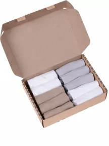 Набор мужских носков из микромодала, 10 пар (ТМ Grinston socks), PG-15D10-10k, микс 3