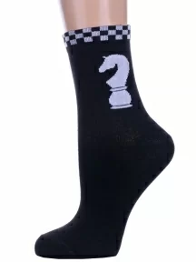 Детские носки Альтаир, С150, ЧЕРНЫЕ, Конь