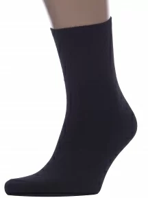 Мужские носки с ослабленной резинкой Hobby Line, Нм090, ЧЕРНЫЕ