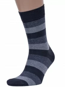 Комплект из 2 пар мужских носков Брестские (БЧК), 2-15С2125, рис. 047, ТЕМНО-СЕРЫЕ