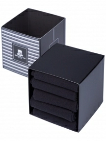 Набор мужских носков из хлопка CORESPUN , 5 пар (ТМ Sergio di Calze), PG-15SC4-5, черные