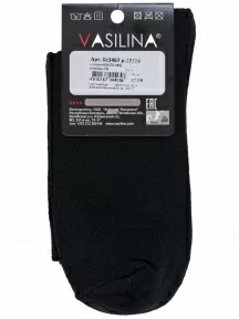Мужские носки VASILINA, 0С3467, ЧЕРНЫЕ