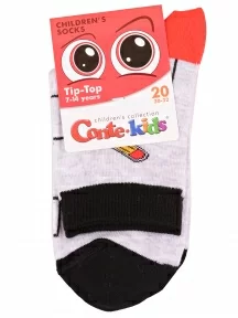 Детские носки Conte kids, 5С-11СП, рис. 397, СВЕТЛО-СЕРЫЕ
